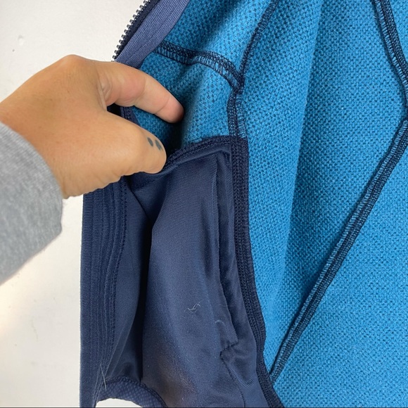 All In Motion Blue Outdoor Sports Zip Up Jacket Size L - Picture 5 of 8